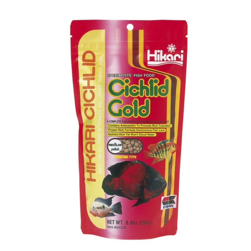 Hikari cichlid gold medium 250gr